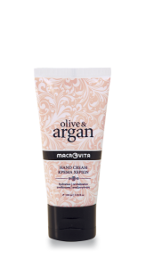 Macrovita Olive & Argan hand cream 50ml - Kρέμα χεριών με έλαιο άργκαν & λάδι ελιάς