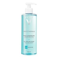 Vichy Purete Thermale Fresh Cleansing Gel 400ml - Cleansing Gel for sensitive face and eyes