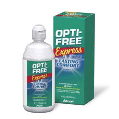 Alcon Opti-Free Express Contact lenses solution 355ml - διάλυμα απολύμανσης μαλακών φακών επαφής