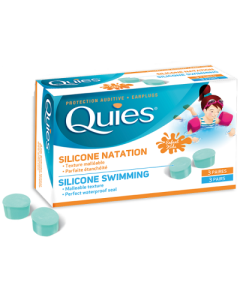 Quies Silicone Swimming Kids Earplugs 3.pcs - Ωτοασπίδες για Παιδιά από Σιλικόνη, 3ζευγάρια