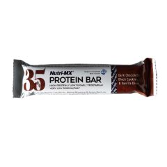 Nutri-MX 35% Protein Bar Dark Chocolate & Black Cookies & Vanilla Cream 80gr - high protein bar