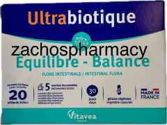 Nutrisante Ultrabiotique Equilibre 30 days 30.caps - Probiotic strains for a 30-day treatment