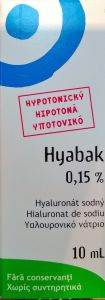 Thea Hyabak Protector 0.15% 10ml - Sodium Hyaluronate eye drops