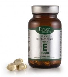 Power Health Vitamin E 400 i.u (Τοκοφερόλη) 30caps