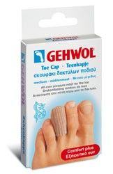 Gehwol Toe Protection Cap 2pieces - Προστατευτικός δακτύλιος (σκουφάκι δαχτύλων) (2 τεμάχια/κουτί)