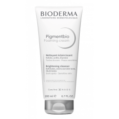 Bioderma Pigmentbio Foaming Cream (Brightening cleanser 200ml - Καθαριστικό που χαρίζει φωτεινότητα & προωθεί την εξάλειψη των καφέ κηλίδων