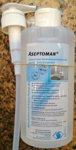 Dr Schumacher Aseptoman Antiseptic gel 500ml - For Hand and Body Skin