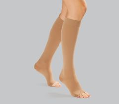 Anatomic Line Below the Knee graduated compression socks with open toes Class II (6333) 1pair