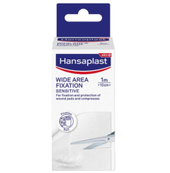 Hansaplast Wide Area Fixation tape (1m x 10cm) - Ταινία Στερέωσης Μεγάλης Επιφάνειας 1τμχ