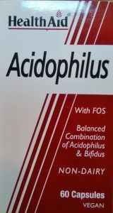 Health Aid Acidophilus 100million 60v.caps - Προβιοτικά 100 εκατομμύρια στελέχη