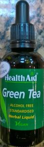 Health Aid Green Tea (Camellia Sinensis) liquid 50ml - Τιτλοδοτημένο Πράσινο Τσάι σε σταγόνες