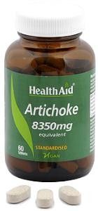 Health Aid Artichoke 8350mg tablets - Healthy digestive system with no heartburns
