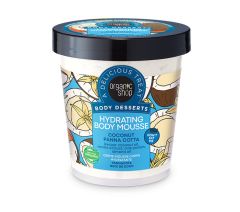 Organic Shop Body Desserts Hydrating Body Mousse Coconut Panna Cotta 450ml - Moisturizing Body Mousse