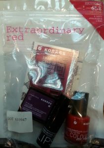 Korres Promo Professional Make up Kit Extraordinary Red (4 products) 