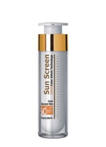 Frezyderm Sun screen Color Velvet Face cream SPF50+ 50ml - Αντηλιακό υψηλής προστασίας﻿ με χρώμα