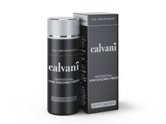 Calvani Hair Building Fibers Dark Brown 28gr - Σκόνη Πύκνωσης Dark Brown (Καφέ / Καστανό Σκούρο)