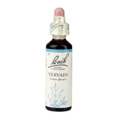 Bach Rescue Remedy Vervain oral drops 20ml - Ανθοΐαμα Σταυροβότανου Γι αυτούς που δεν μπορούν να σταματήσουν να σκέφτονται, είναι υπερβολικά ενθουσιώδεις