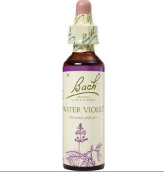 Bach Rescue Remedy Water Violet oral drops 20ml - Για αυτούς που είτε στην υγεία είτε στην ασθένεια προτιμούν να είναι μόνοι