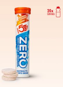 High Five Zero Orange & Cherry Flavour sports drink 20eff.tbs - It produces a mild tasting and very refreshing beverage without calories