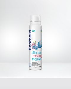 Bentholia After Sun crackling mousse 150ml - Soothing and moisturizing foam