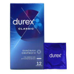 Durex Classic condoms 12pcs - Κλασσικά προφυλακτικά (12)