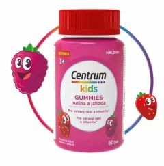 Haleon Centrum Kids Gummies Berry & Strawberry 60.gummies - Παιδική Πολυβιταμίνη Γεύση Φράουλα και βατόμουρο 60 ζελεδάκια