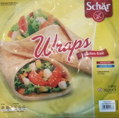 Schar Gluten free Tortilla Wraps 160gr - Αράβικη πίτα χωρίς γλουτένη & λακτόζη