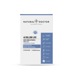 Natural Doctor 40 Billion Live probiotics 30.veg.caps - προβιοτικά με σαράντα δισεκατομμύρια ευεργετικά βακτήρια