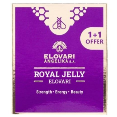 Ελοβάρη Royal Jelly-Φυσικός βασιλικός πολτός 1+1 δώρο