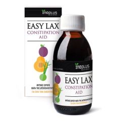 Inoplus Easy Lax Constipation aid herbal sirup 150ml - Φυτικό Σιρόπι κατά της Δυσκοιλιότητας
