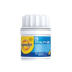 Bayer Supradyn Vitality 50+ 30.tbs - περιέχει 12 Βιταμίνες, 9 Μέταλλα & Ιχνοστοιχεία και φυτικά εκχυλίσματα Ginseng & Ελιάς