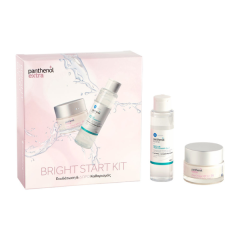 Medisei Panthenol Extra Bright Start Kit face day cream SPF15 & Extra Micellar True Cleanser 3 in 1 50/100ml - Ενυδατική Προστατευτική Κρέμα Ημέρας & Καθαριστική Λοσιόν Προσώπου & Ματιών
