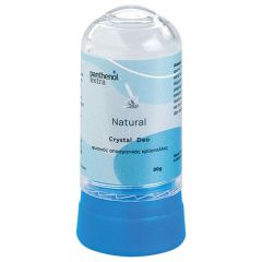 Medisei Panthenol Extra Natural Deo Crystal Blue Stick 80gr - Φυσικός αποσμητικός κρύσταλλος (Ουδέτερο άρωμα)