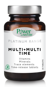 Power Health Multi+Multi time vitamins 30sr.tbs - συμπλήρωμα διατροφής αργής αποδέσμευσης