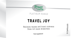 Power Health Travel Joy for motion sickness 10caps - diet supplement for carefree journeys