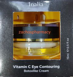 Power Health Inalia Vitamin C Eye Contouring Botoxlike Cream 15ml - Anti-Wrinkle Eye Cream With Action Against Dark Circles & Puffiness