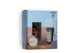 Apivita Double Cleansing Promo pack Cleansing Foam & Milk 200/50ml - DOUBLE CLEANSING (Cleansing Foam & Cleansing Emulsion 3 in 1)