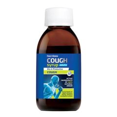 Frezyderm Cough Syrup Adults 182gr - Lemon, Eucalyptus & Honey Flavored Cough Syrup for Adults