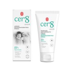 Vican Cer'8 Anti-Mosquito cream junior odorless 150ml - Άοσμη εντομοαπωθητική κρέμα για βρέφη & παιδιά