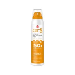 Vican Cer'8 Active protection mist SPF50+ 125ml - High protection sunscreen with Citronella & Andiroba