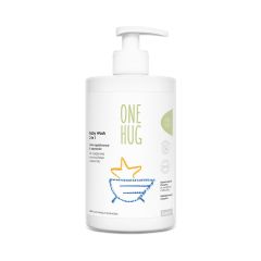 Vican One Hug Baby Wash 2in1 500ml - specially designed to clean baby's sensitive skin and hair