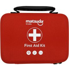 Matsuda First Aid Kit (15x20x7cm) 38 pieces inside 1.box - Pharmacy First Aid Kit Pre-Filled