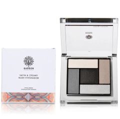 Garden Satin and Creamy Nude Eyeshadow Palette No2 6gr - Soft, silky shadows in natural shades