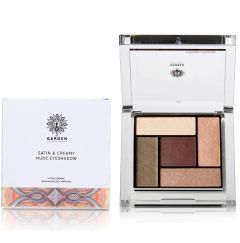 Garden Satin and Creamy Nude Eyeshadow Palette No3 6gr - Soft, silky shadows in natural shades