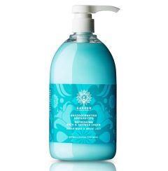 Garden Shower gel Ocean wave & White Lilly 1000ml - Με σαγηνευτικό άρωμα θαλάσσιας αύρας