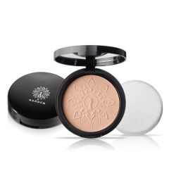 Garden 02 Butter Cookie Velvet Matte Compact Powder 10gr - Powder with a fine and silky texture and enriched with jojoba oil