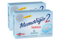 Euro-Pharma Memovigor 2 900mg Promo (1+1) 20+20tabs - φυσικό σκεύασμα που διατηρεί και ενισχύει τη μνήμη