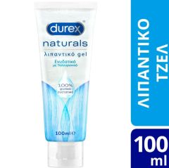 Durex Naturals Hydrating Lubricating gel with hyaluronic acid 100ml - Moisturizing Lubricant Gel with Hyaluronic 100% Natural Ingredients