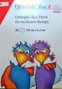 3M Opticlude Boys & Girls mini 20patches - Children's Ophthalmic orthoptic eye patches