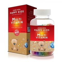 John Noa Happy Kids Multi Vitamin 90.gummies - Παιδικό Πολυβιταμινούχο Συμπλήρωμα σε ζελεδάκια